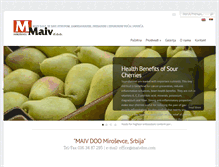 Tablet Screenshot of maivdoo.com
